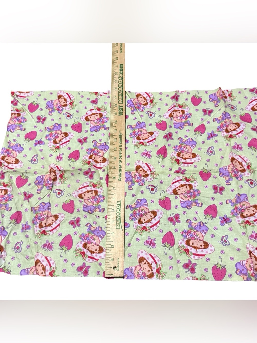 Vintage Strawberry Shortcake Fabric Remnants - Picture 13 of 13